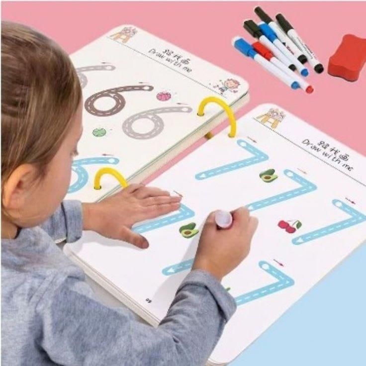 💥📚 Magic Tracing Book™- 64 Pages Of Learning 😎 | 45% OFF 🔥