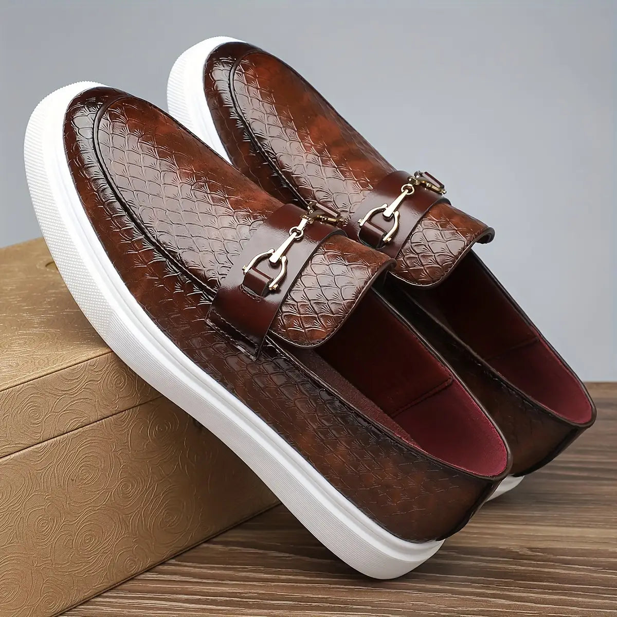 🐊🥾 Men's Croc Glide™ Smarter Loafers Shoes 🕴️💼 | FLAT 45% Off 🔥