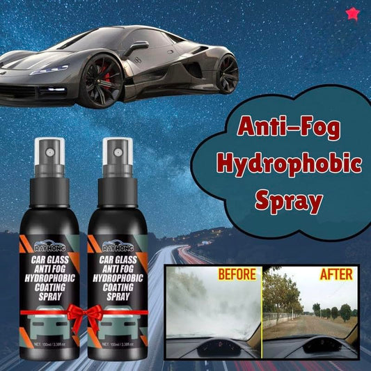 🚘 ⚡️ HydroGlide™ - 🌧️ Anti-Fog Spray  (Pack of 2) | FLAT 45% Off 🔥