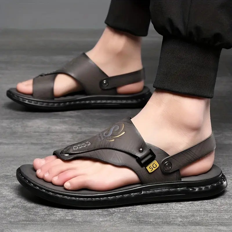 🚶‍♂️ Men's Colorful Outdoor Flip-Flops Sandals | FLAT 50% 🔥