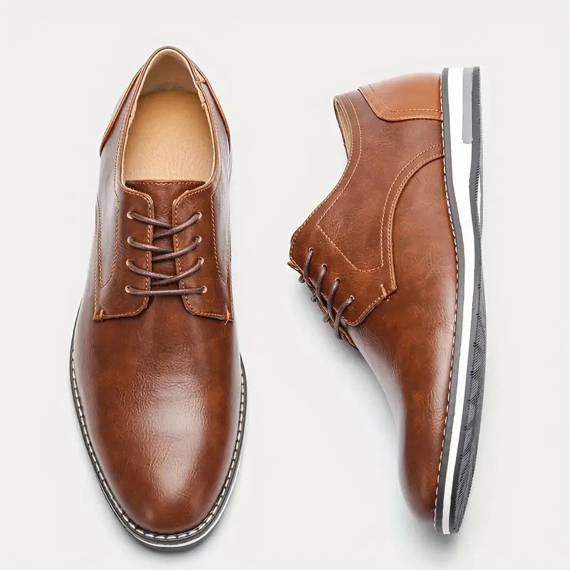 ⚡🟤 Urban Edge Oxfords Brown Shoes | FLAT 45% Off 🔥