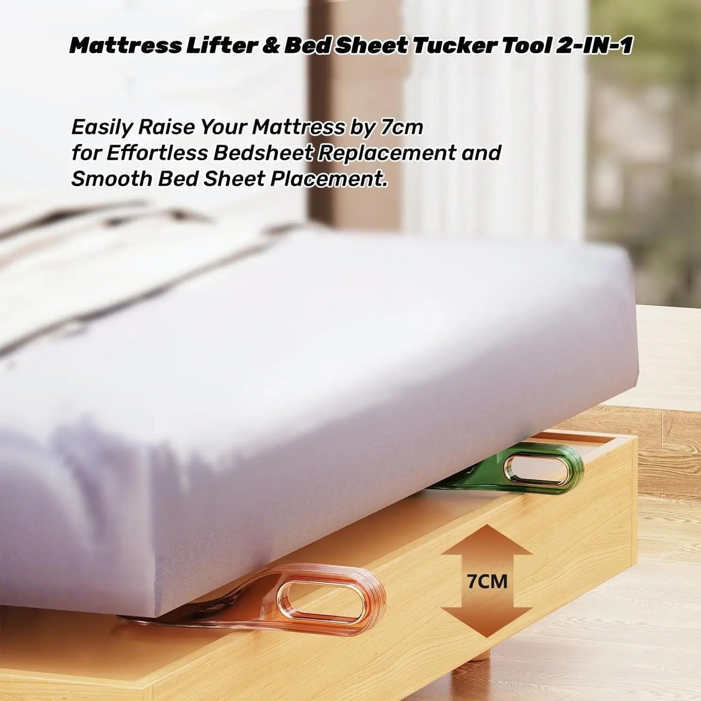 🛏️ TuckMaster Pro™ – Say Goodbye to Messy Beds! ✨(2 PCs) | FLAT 45% Off 🔥