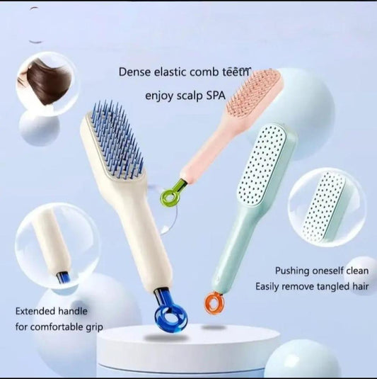 🌟💖Self-Cleaning Hair  Brush | FLAT 50%🔥