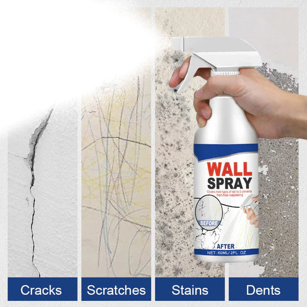 🏡✨ Quick Fix Wall Instant™ Stain & Crack Spray 🧴 | FLAT 45% Off 🔥
