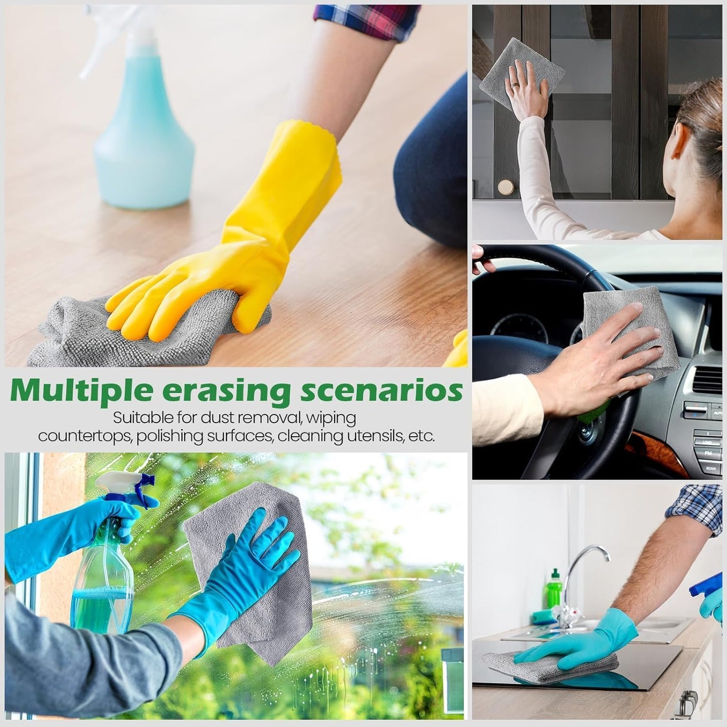 🌿💧 Magic Swipe™ Kitchen Cloths (20 PCs) ✨ | FLAT 45% Off 🔥