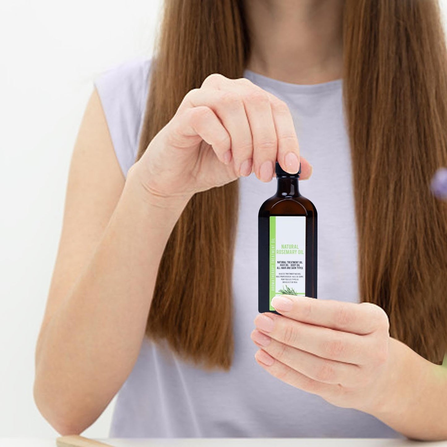 🌿 Rosemary Herbal Hair Growth Oil | FLAT 45% 🔥