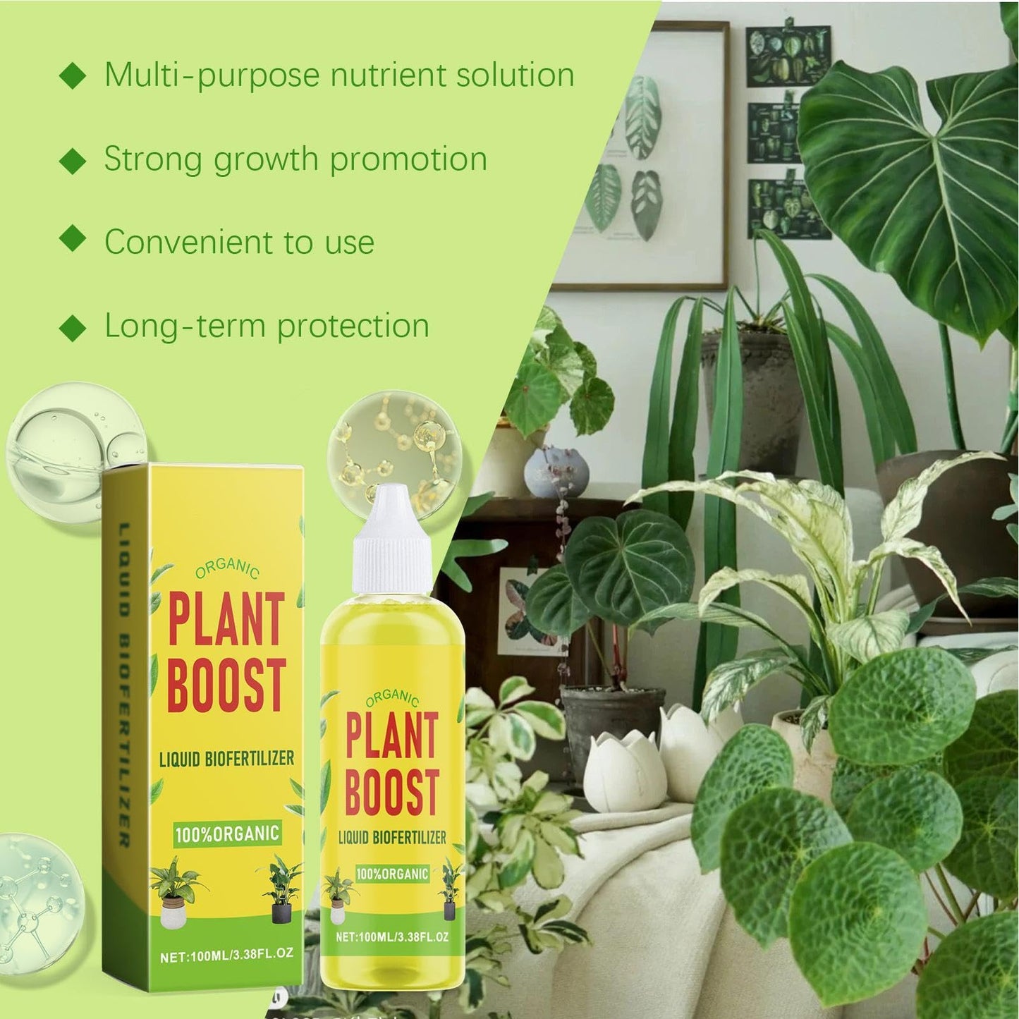 🌱 Plant Boost Pro Organic (Pack Of 4) | FLAT 45% OFF 🔥