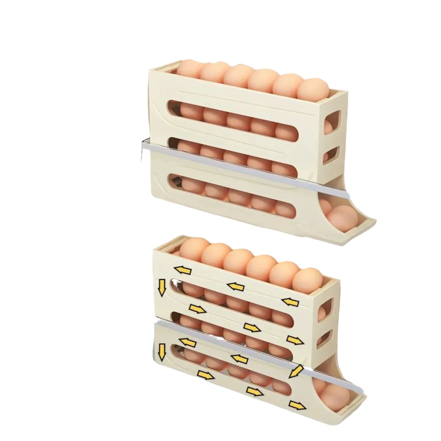 🥚Easy Roll 4-Layer Egg Tray | FLAT 50% Off 🔥