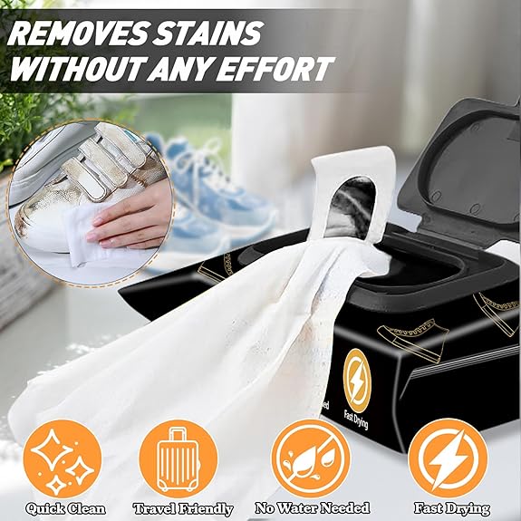 ✨🧽 Sneaker Elite DirtGone™ Wipes 💎✅ (1 of 80 Psc) | FLAT 45% 🔥