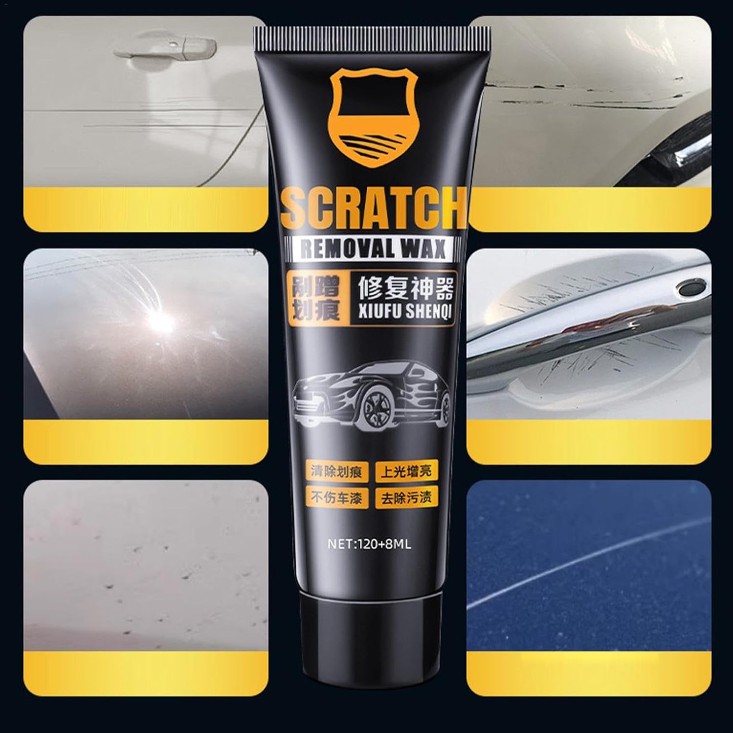 🚘🪞Car Scratch Removal Wax | FLAT 50%🔥