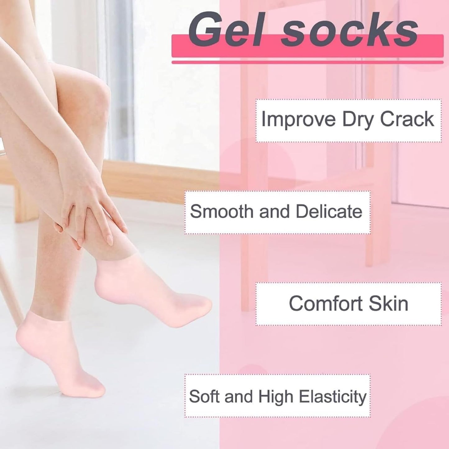 🦶Moisturizing Foot Socks  | FLAT 50% Off 🔥