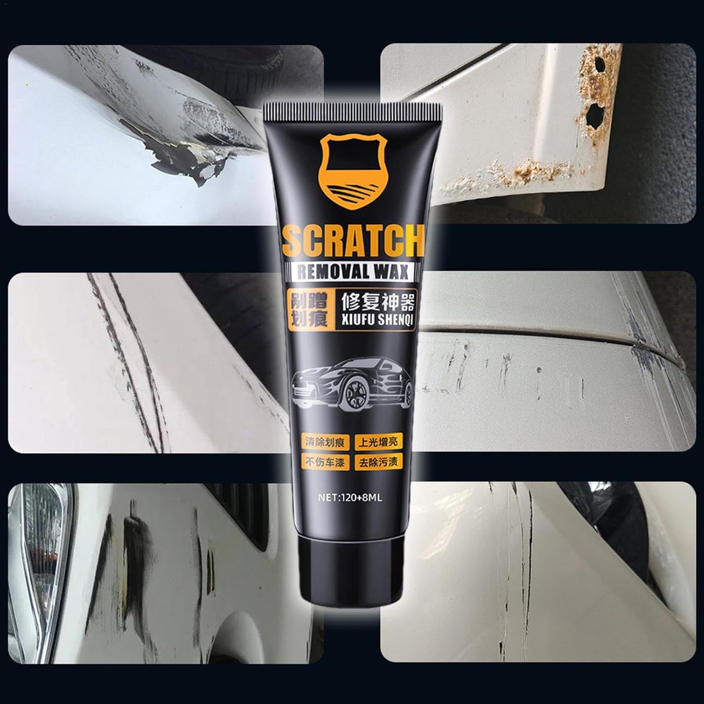 🚘🪞Car Scratch Removal Wax | FLAT 50%🔥