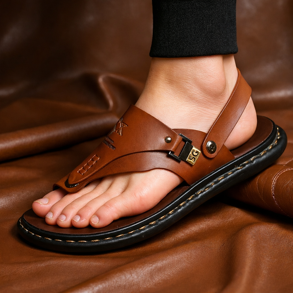 ✨ Air Walkers™- Daily Wear Premium Sandals 🟤 ⚫️ | OFFER Today Only 🔥
