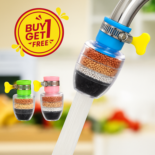 💧✅ Fresh Flow™ - 5 Layer Faucet Purifier 🧊🍎 | (Pack Of 2)🔥