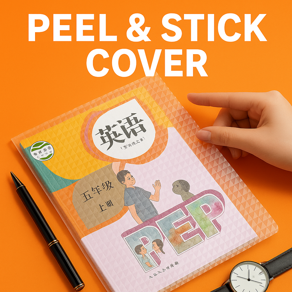 👉📚 Crystal clear Book Skins™ ✅ (30 covers in 3 sizes) | FLAT 45% Off 🔥