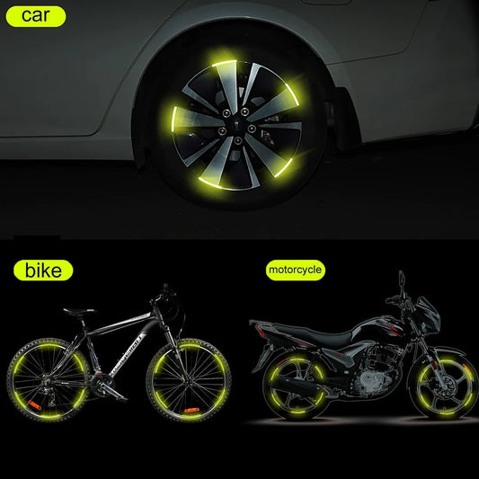 3D Reflective - Wheel Stickers⚡