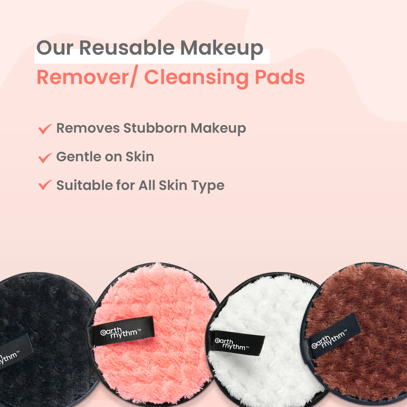 Reusable Makeup Remover Pads 🧽💄✨ | 4-5 Days Delivery 📦 🇮🇳
