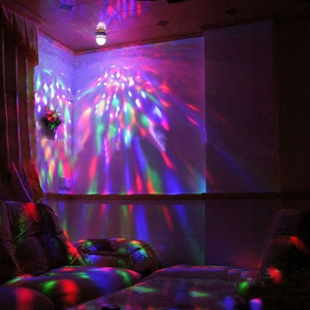 W b22d LED Multi Color Disco Party Bulb