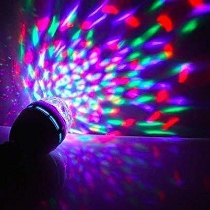 W b22d LED Multi Color Disco Party Bulb